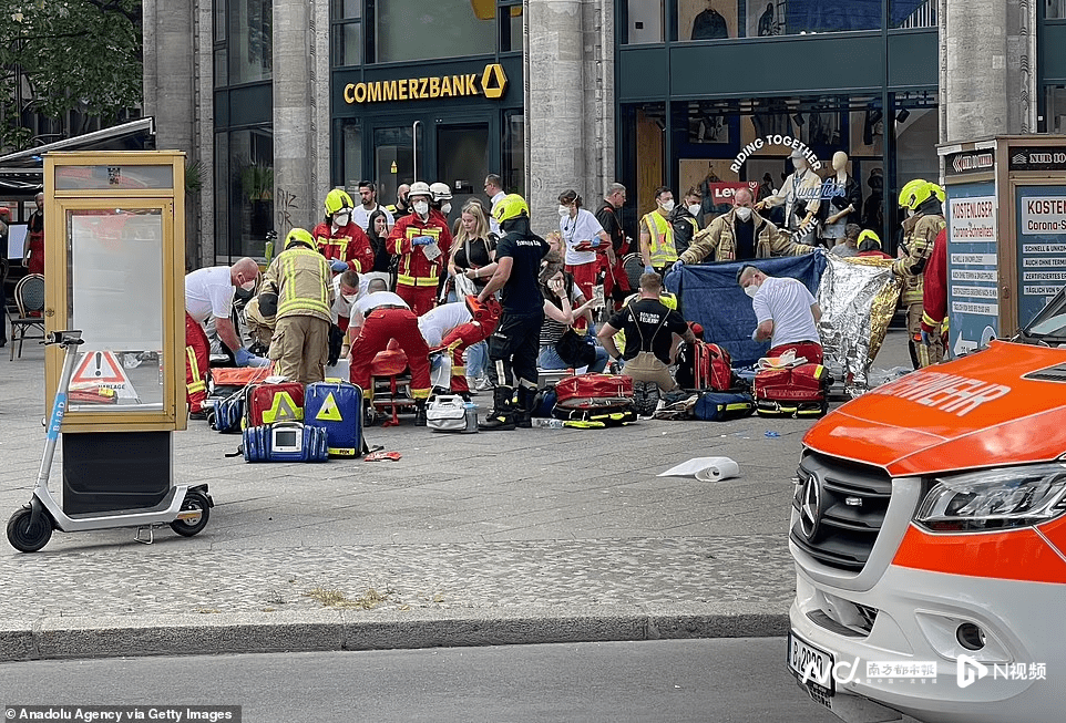 德国发生重大车祸事件，两死六十八伤