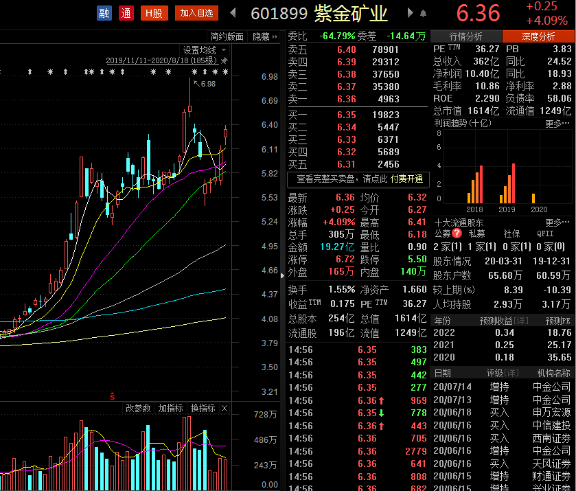 紫金矿业股价波动背后的动因及前景展望