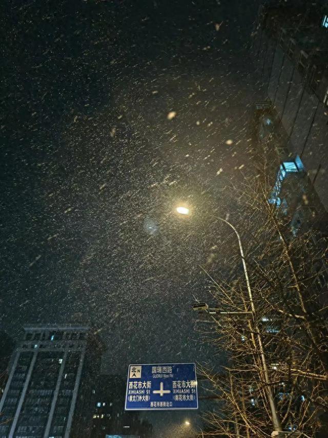 北京雪景下的奇迹时刻