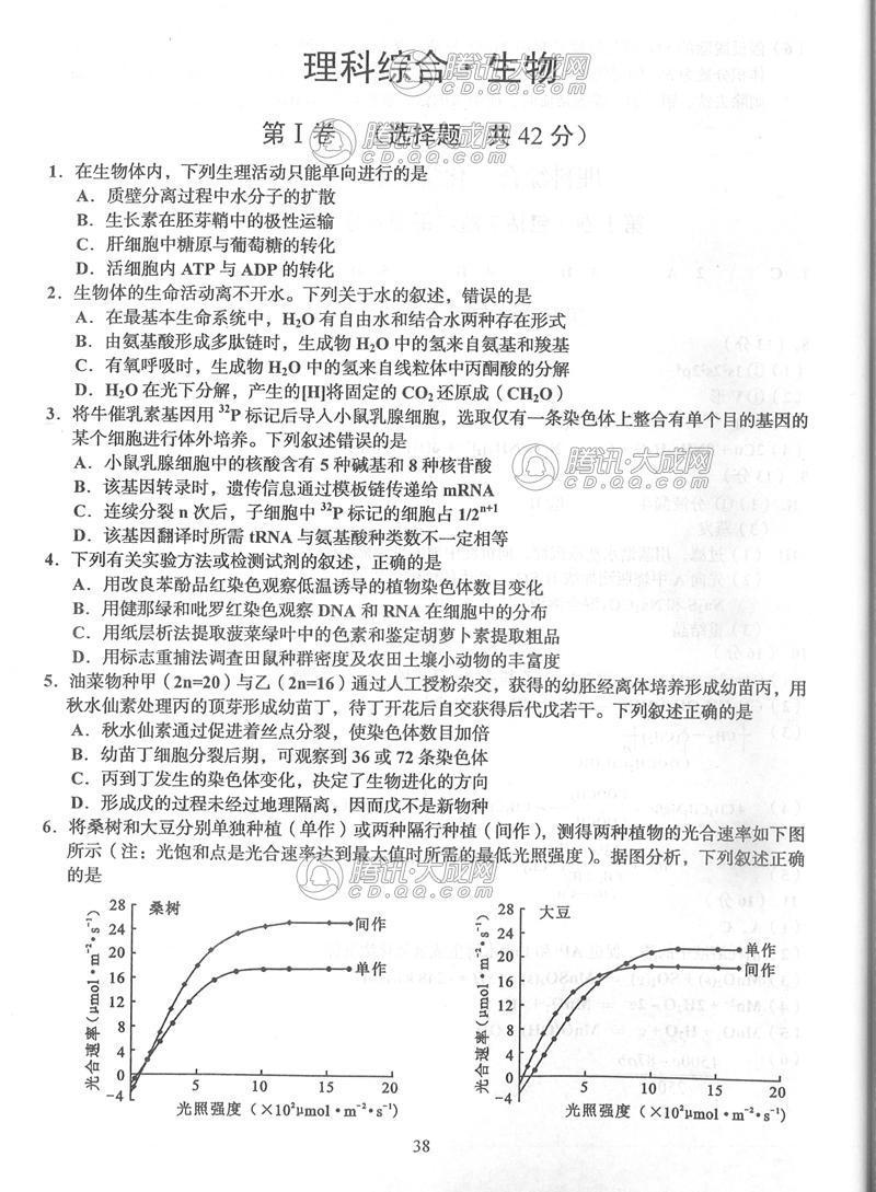 2008年全国一卷理综难度深度解析