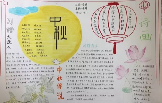 中秋节主题手抄报的魅力与创意制作