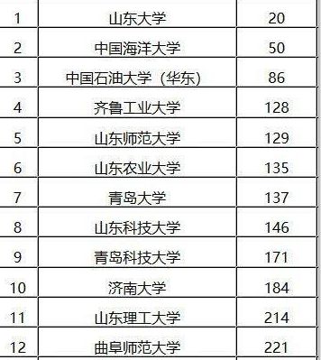 山东大学排名及综合影响力分析